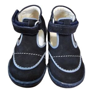 🌞 Jacadi Paris Blue Suede Shoes